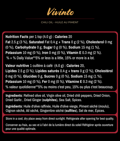 Chili Oil - Vivinto